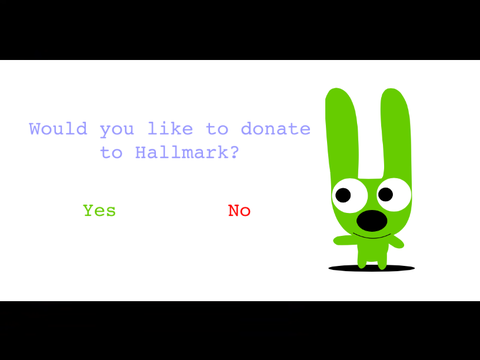 [FAKE] Would you like to donate to Hallmark. (2004)
