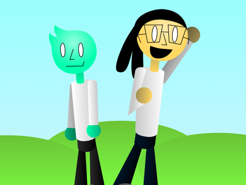 Me and my oc