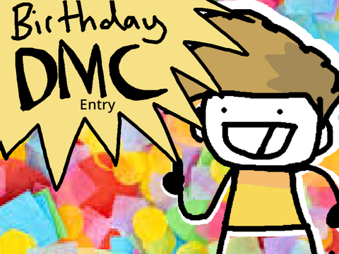 Birthday DMC - my entry