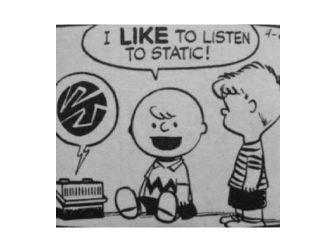 pretentious noise music (the whirring of machines)