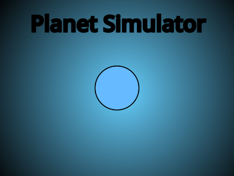 Planet Simulator Update 0.1