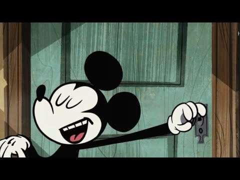 “Oh, Goofy. It’s just a little spider.”