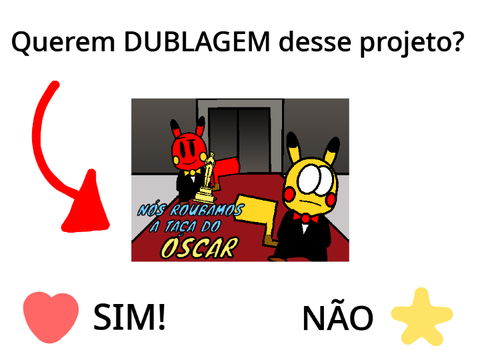 Querem dublagem desse projeto?