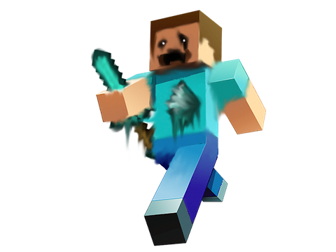 Minecraft Steve Still Life V2