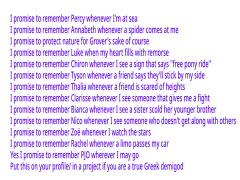 PJO, HOO fans remix remix remix