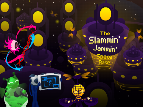 { The Slammin' Jammin' Space Base } { Singles }