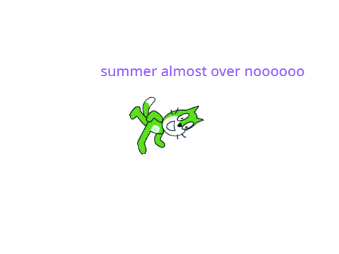 break almost over!