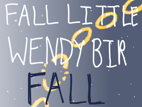 oc animatic || fall little wendy bird fall