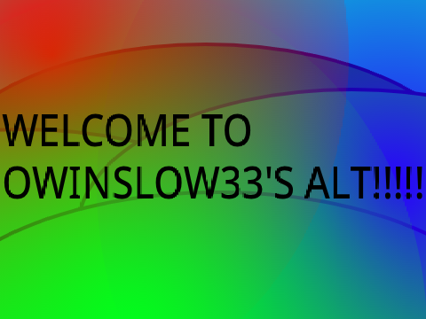 welcome to my alt! :D
