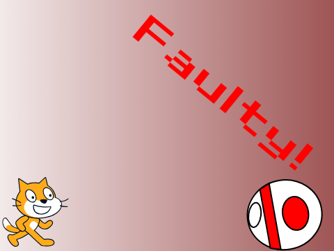Faulty test run 1 (V0.0.0)