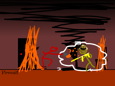 > Crimson: Charcoal grill him!!!