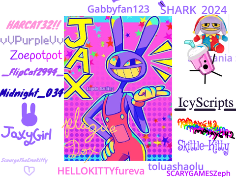 Sign if your fav TADC character is Jax! remix remix remix remix remix remix remix remix remix… remix