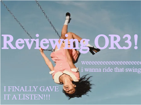 !! Review of OR3 !!