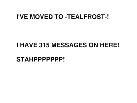 STOP MESSAGING MEEEE