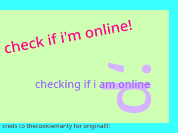 check if i'm online! (remix) remix