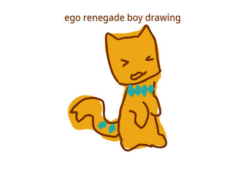 Ego renegade boy drawing for len!!!