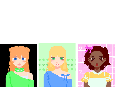 My friends as OCs
