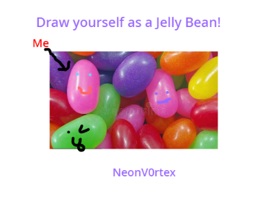 Draw yourself as a jellybean! Remix