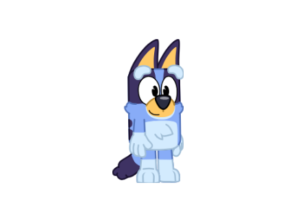 THAT ONE BLUEY ART STYLE BE LIKE: