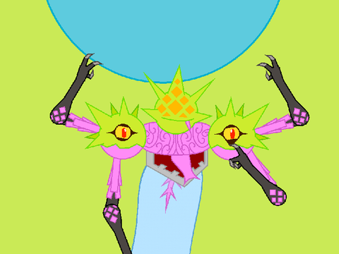Drawing a monster every day, day 3: Bemeebeth