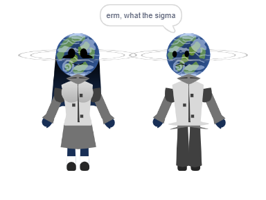 Dewa meets his Genderswapped version