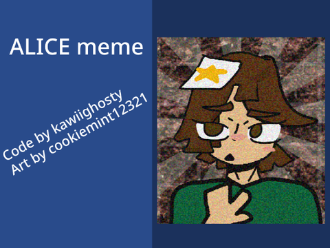 ALICE meme.