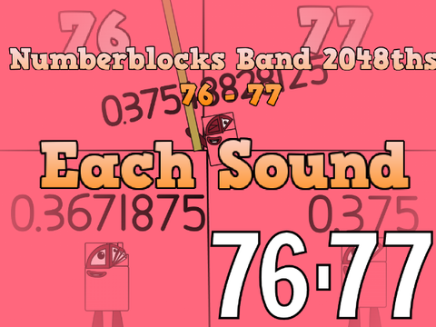 NB Band 2048ths 76 - 77
