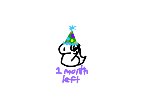 A month left :0