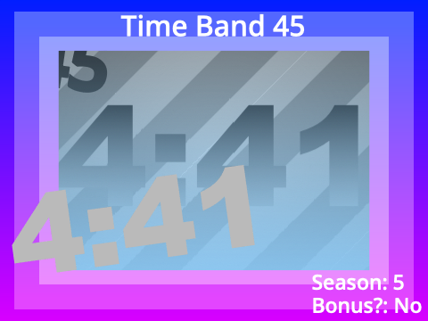 Time Band 45