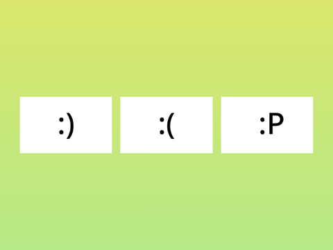 Text to Speech says Smileys