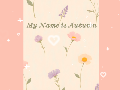 My name is Autumn (book idea)