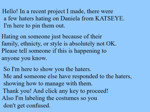 WHYYY DO PEOPLE HATE ON DANIELA