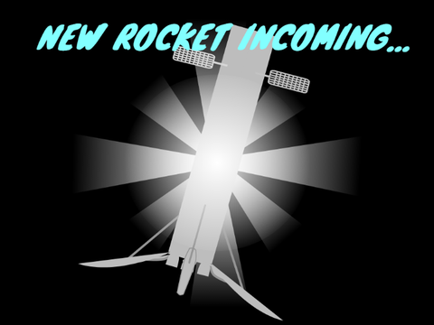 The incoming rocket!