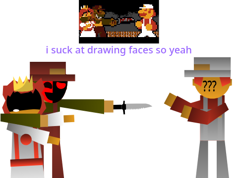 Mario.exe daredevil edition stuff i made