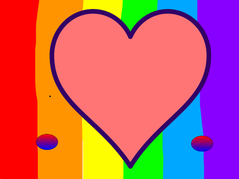 The rainbow of love ❤️ 
