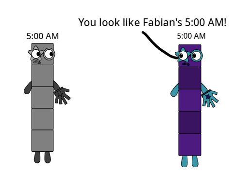 My 5:00 AM meets @Danielstudios526AE's 5:00 AM