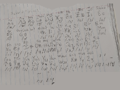 My 3rd attempt of fixing the alphabet