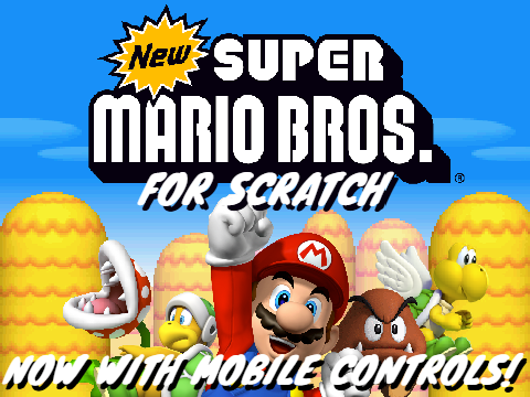 New Super Mario Bros. For Scratch but it's cursed
