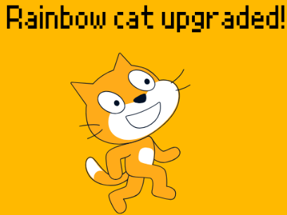 Rainbow Cat upgraded!