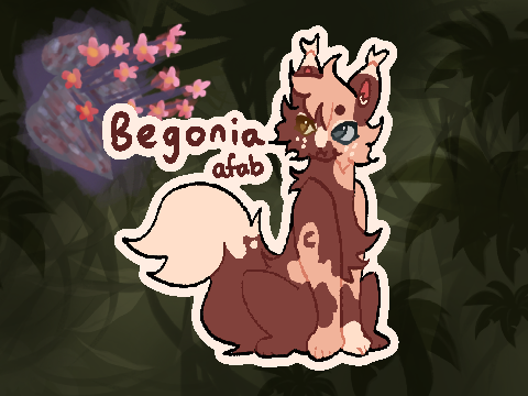 "Imma chicken." Begoniakit entry ꧂ 