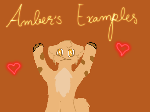 Amber’s Examples :3