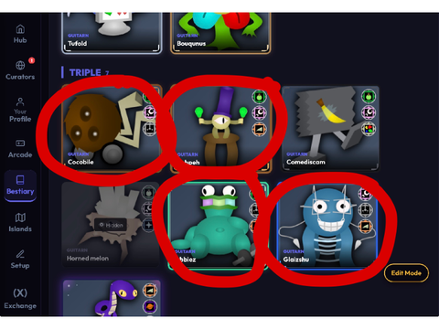 I circled the new ones!