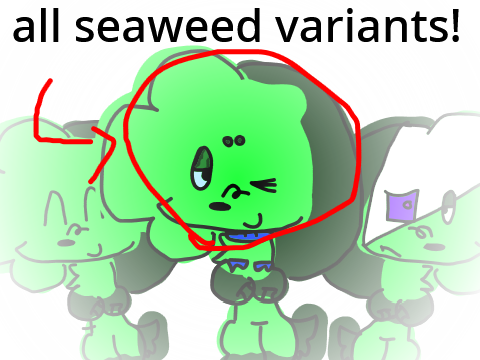 all seaweed variants!!