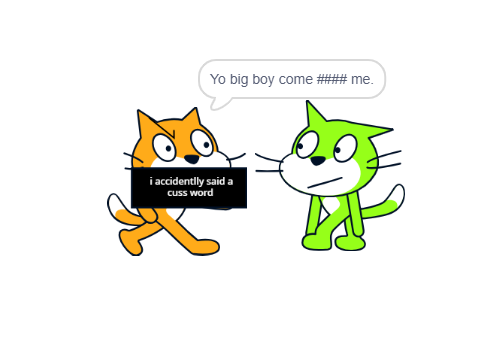 fellow cat fights scratch cat remixed