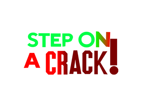 Step On A Crack Logo I made for EnzoDee2012.
