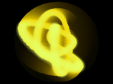 Figure-eight knot (180 clones) remix