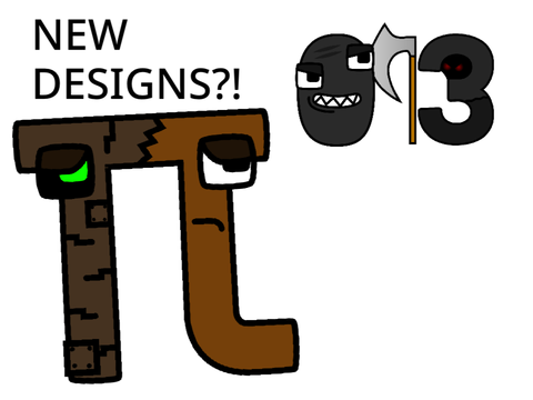 new designs for my Number lore (OFFICIAL LEAKS)