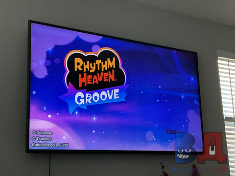 Some shots of Rhythm Heaven Groove on my TV