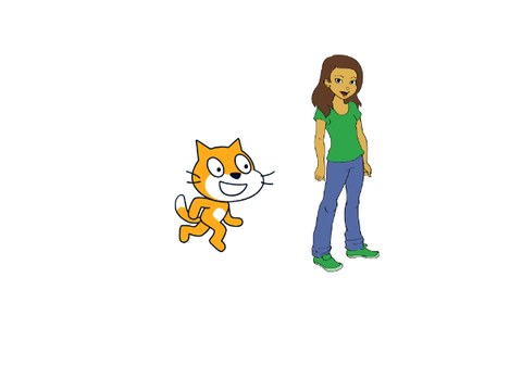 roblox with scrach cat and abby