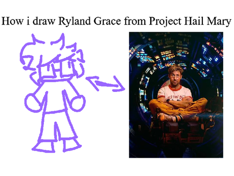 how to draw your own Ryland Grace
